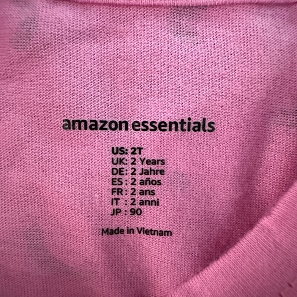 Amazon Essentials Girls Pink & Navy T-Shirts
Size 2T - New Without Tags - Picture 4 of 7